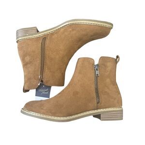 UNIVERSAL THREAD Brenna Ankle Boots Tan